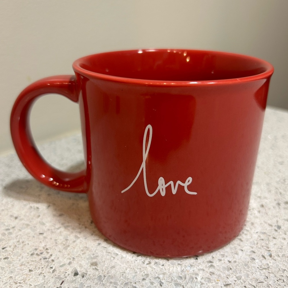 Opalhouse Red Love Mug